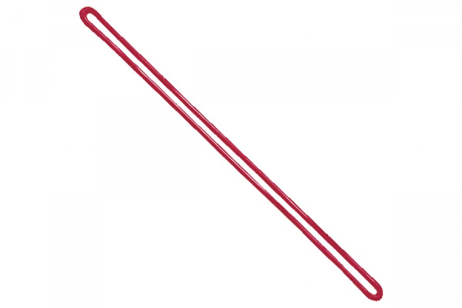 Red Luggage Tag Loops (pack of 100)