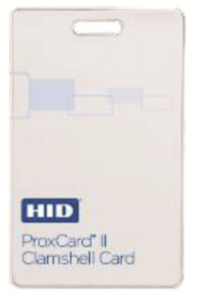 HID ProxCard® II Clamshell Card - 26 bit (Pack of 100)