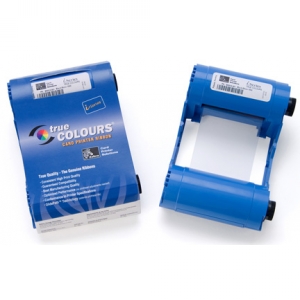 Zebra Full Colour Ribbon - YMCKOK - 165 Cards (ZEB-800017-248) Image 1