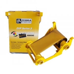 Zebra Monochrome Colour Ribbon - Monochrome Gold - 1000 Prints Image 1
