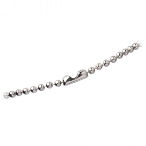 Nickel-Plated Steel Beaded Neck Chain (pack of 100) Image 1