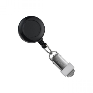 Round Badge Reel with Card Clamp and Belt Clip (Pack of 100) Image 1