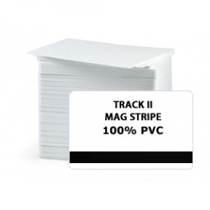 CR80 30Mil PVC Cards with HE Track II Mag Stripe, Graphic Quality (pack of 200) Image 1