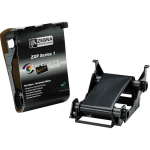Zebra Monochrome Black Ribbon - K - 1000 Prints (ZEB-800011-101) Image 1