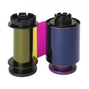 Evolis Full Colour Ribbon - YMCK - 500 Prints (EV-RT4F010AAA) Image 1