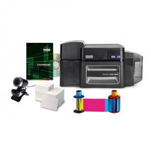 Fargo DTC1500 Single Sided ID Card System Image 1