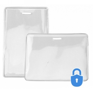 Secure ASP Vinyl Prox Card Holders - Credit Card Size (Pack of 100) Image 1