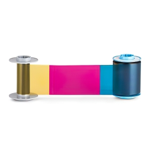 Fargo 84912 YMCKK Full Colour Ribbon - 600 Cards Image 1