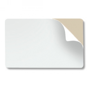 ASP Brand CR80 10 Mil Mylar-backed Self-Adhesive PVC Card for Prox (pack of 100) Image 1