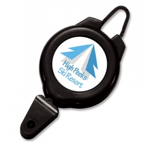 Secure ASP Ski Pass ID Badge Reel (Pack of 100) Image 1