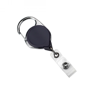 Secure ASP No-Twist Carabiner ID Badge Reel (Pack of 50) Image 1
