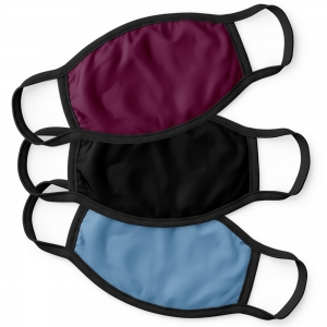 Non-Printed Face Mask - 1 Layer, Made in Canada Image 1