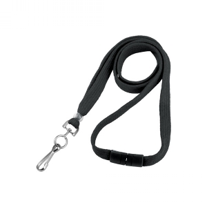 Secure ASP 3/8in Flat Breakaway Lanyard with Swivel Hook (Pack of 100) - Click for Colours Image 1