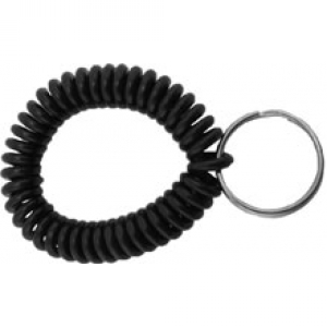 Brady Black Plastic Wrist Coil (Pack of 100) Image 1