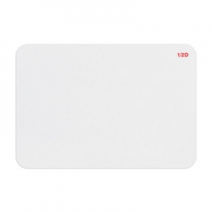 TEMPbadge T6451 - Half Day Thermal Printable Expiring Badge Front (Qty. 1000) Image 1