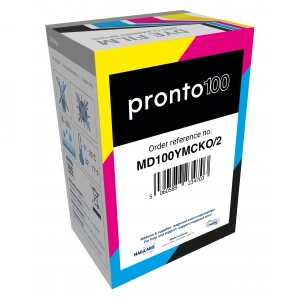 Magicard MD100YMCKO/2 Full Colour Ribbon - 100 prints Image 1
