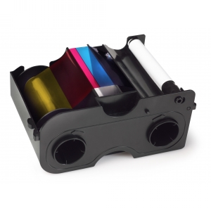 Fargo Full Colour Ribbon - YMCKOK - 200 Cards (FGO-45110) Image 1