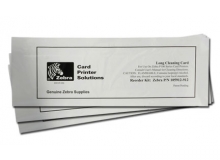 Long Cleaning Cards for Polaroid/Zebra ID Card Printers (Dual-Sided Qty.50)