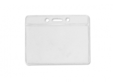 Horizontal Badge Holder with Colour Bar, Data/Credit Card Size (pack of 100)