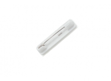 Pressure-Sensitive Plastic Bar Pin, 1 1/4