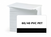 CR80 30Mil Composite 60/40 Cards with HE Mag Stripe (Pack of 200)