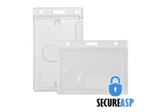 Secure ASP Rigid Plastic Badge Holder (Pack of 100)