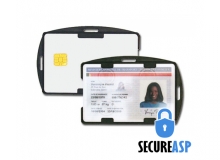 Secure ASP Dual-Sided Rigid Card Holder (Pack of 100)