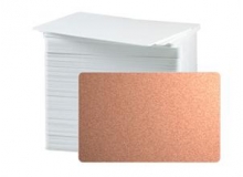 CR80 30 Mil PVC Cards, Metallic Copper (pack of 100)