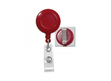 Secure ASP Red Economy ID Badge Reel (Pack of 100)