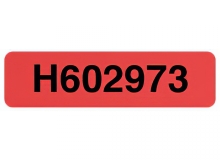 Camera Blocker: Non Residue Rectangular Security Label, Red, 1.875 x 0.5 Inch - Roll of 3000