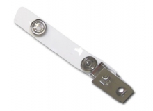 Secure ASP 2-Hole Vinyl Strap Clip (Pack of 100)