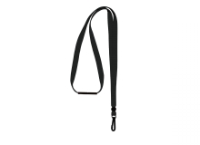 Secure ASP 3/8in Flat Breakaway Lanyard with Plastic Clip (Pack of 100)
