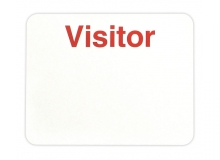 TEMPbadge 05826 - Large Adhesive Non-Expiring Handwritten Badge with Printed 