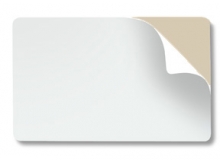 Genuine Fargo Brand CR79 10 Mil Mylar-Backed Self-Adhesive PVC Card for Prox (pack of 100)