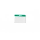 Horizontal Badge Holder with Colour Bar, Data/Credit Card Size (pack of 100) Image 4