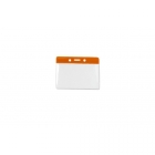 Horizontal Badge Holder with Colour Bar, Data/Credit Card Size (pack of 100) Image 5