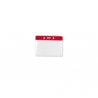 Horizontal Badge Holder with Colour Bar, Data/Credit Card Size (pack of 100) Image 6