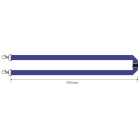 1/2in Flat Breakaway Mask Lanyard with 2 Lobster Claws (pack of 50) Image 4