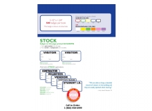 Stock Non-Expiring Visitor Book -703C, 701D, 718CON, 707VOL, 708VEN, 706SUB, 709STU
