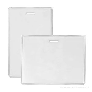Genuine Brady Heavy Duty Vinyl Proximity Card Holders - Credit Card Size (Pack of 100)