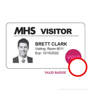 4" Dot-Expiring Direct Thermal Badges for DYMO printers (Qty. 1000)