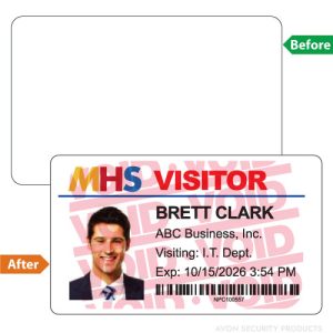 3" FULL-Expiring Inkjet Badges for Epson and Primera printers (Qty. 1000)