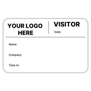 Custom Full-Expiring Visitor Pass Book - 807F / 808F (2 Books)