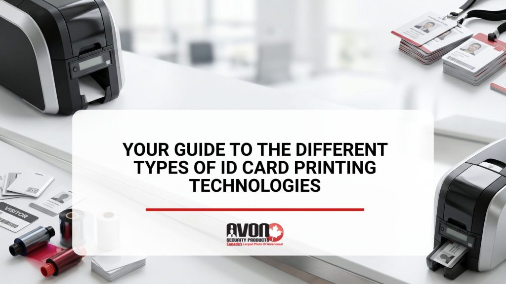 Professional ID card printing system with employee badges, card printer supplies, and security credentials designed to help organizations improve badge printing and workplace security.