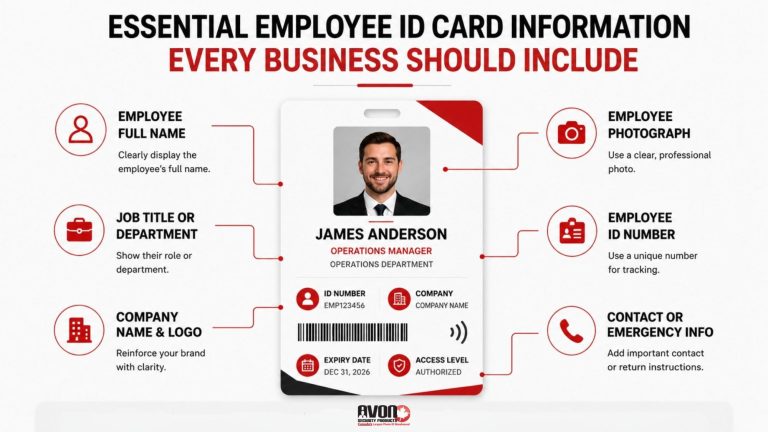 Ids For Job Examples Employee ID Card Details for Security & Access Control