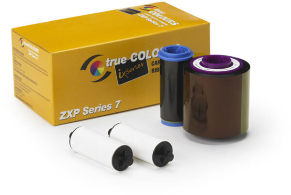Zebra Full Colour Ribbon - YMCKOK - 750 Cards (ZEB-800077-749)