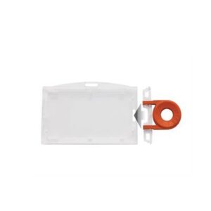 Key-Locking 2-Card Badge Holder (Pack of 100)