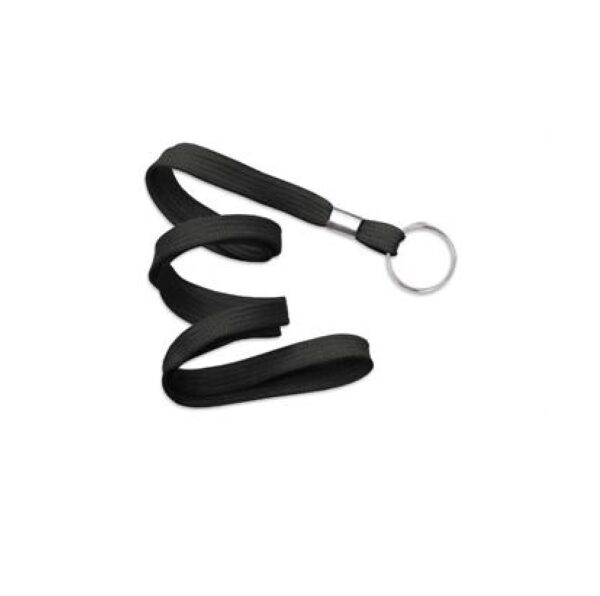 3/8in Flat Lanyard with Split Ring (Pack of 100)