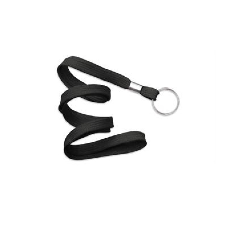 3/8in Flat Lanyard with Split Ring (Pack of 100) - Avon Security Products