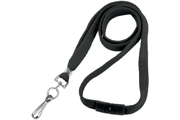 Secure ASP 3/8in Flat Breakaway Lanyard with Swivel Hook (Pack of 100) -  Click for Colours